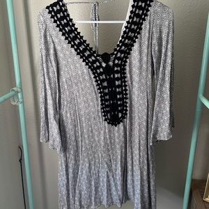 Long sleeve sun dress